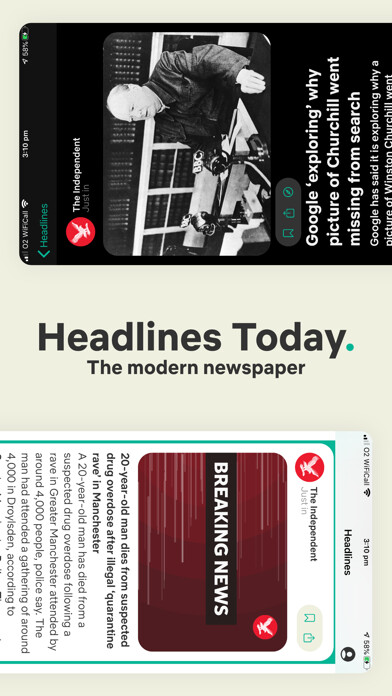 Emulate iPhone app Headlines Today using MyAndroid Emulate iPhone app Headlines Today using MyAndroid