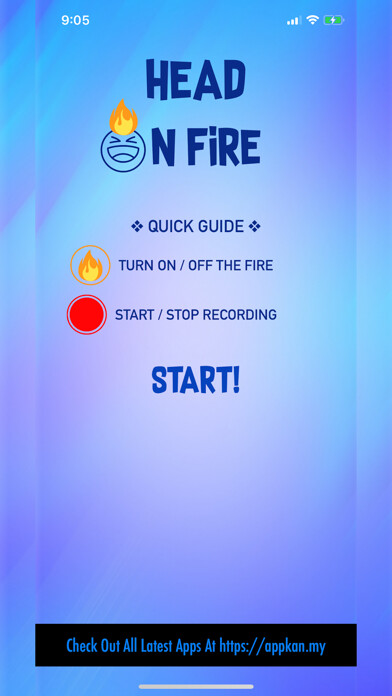 Emulate iPhone app Head On Fire using MyAndroid