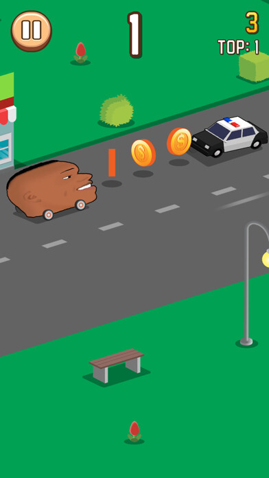 Emulate iPhone app Head Racing vs Police Car game using MyAndroid Emulate iPhone app Head Racing vs Police Car game using MyAndroid