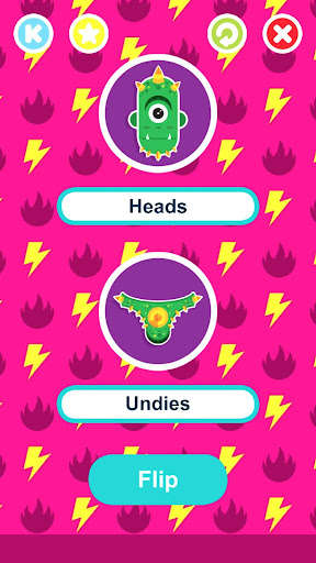 Run android online APK Heads or Undies Coin Flip App 2016 Edition from MyAndroid or emulate Heads or Undies Coin Flip App 2016 Edition using MyAndroid