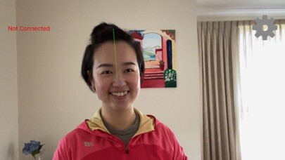 Emulate iPhone app Head Tracker using MyAndroid
