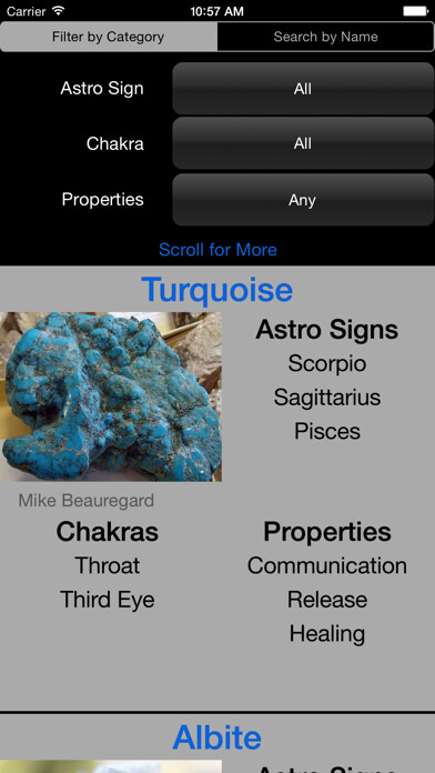 Emulate iPhone app Healing Crystals Database using MyAndroid Emulate iPhone app Healing Crystals Database using MyAndroid