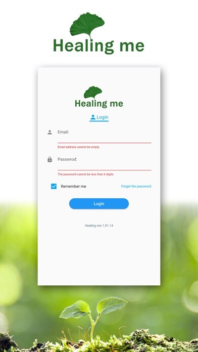 Emulate iPhone app Healing me using MyAndroid