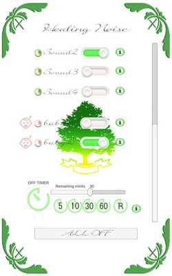 Emulate Android APK Healing noise: White Noise Sleep  Relax Sounds