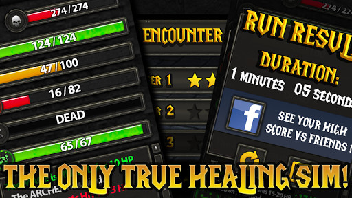 Emulate Android APK Healing Simulator