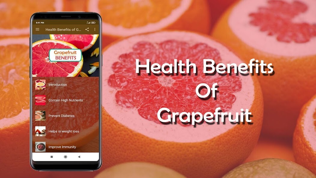 Run android online APK Health Benefits of Grapefruit from MyAndroid or emulate Health Benefits of Grapefruit using MyAndroid