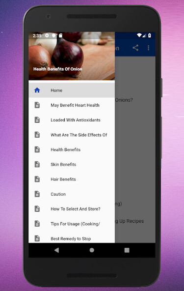Run android online APK Health Benefits of Onion from MyAndroid or emulate Health Benefits of Onion using MyAndroid Run android online APK Health Benefits of Onion from MyAndroid or emulate Health Benefits of Onion using MyAndroid