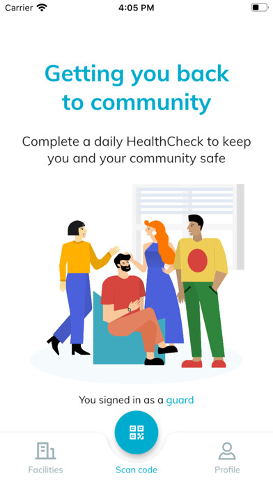 Emulate iPhone app HealthCheck Guard using MyAndroid