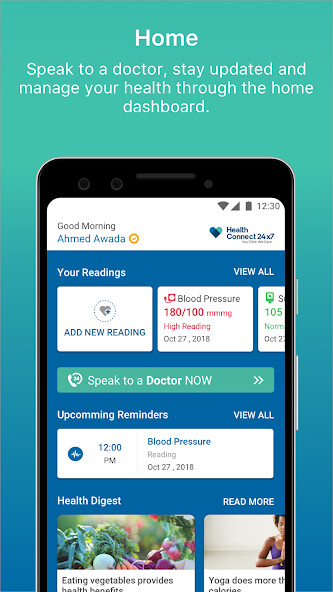 Run android online APK Health Connect 24x7 from MyAndroid or emulate Health Connect 24x7 using MyAndroid