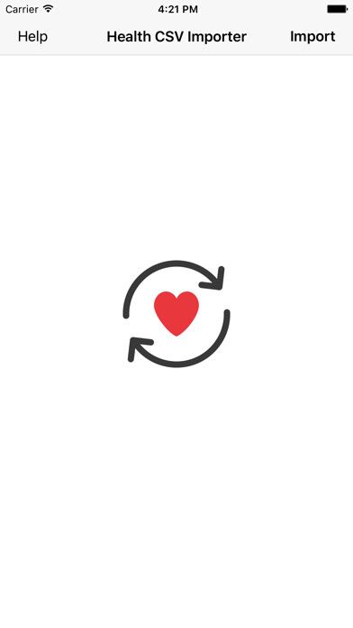 Emulate iPhone app Health CSV Importer using MyAndroid Emulate iPhone app Health CSV Importer using MyAndroid