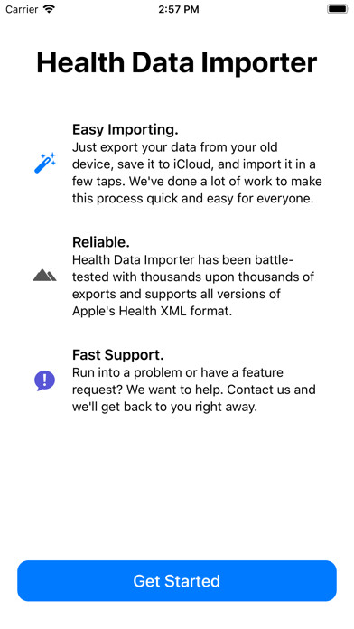 Emulate iPhone app Health Data Importer using MyAndroid Emulate iPhone app Health Data Importer using MyAndroid