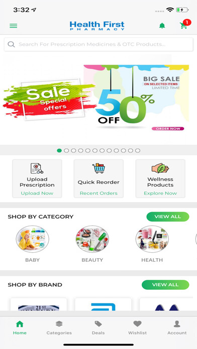 Emulate iPhone app Health First - Online Pharmacy using MyAndroid Emulate iPhone app Health First - Online Pharmacy using MyAndroid