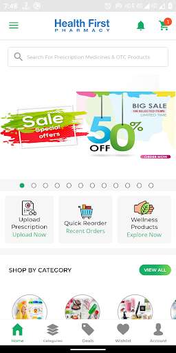 Run android online APK Health First Pharmacy Online from MyAndroid or emulate Health First Pharmacy Online using MyAndroid
