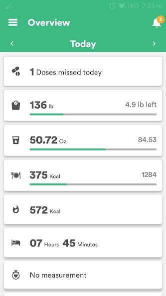 Run android online APK Health  Fitness Tracker with Calorie Counter from MyAndroid or emulate Health  Fitness Tracker with Calorie Counter using MyAndroid