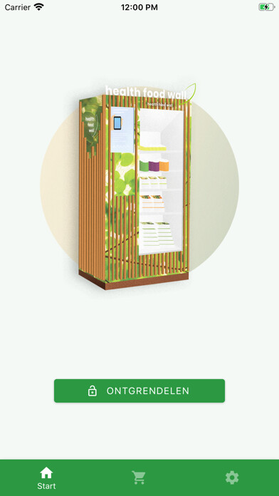 Emulate iPhone app Health Food Wall using MyAndroid