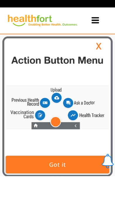 Emulate iPhone app Healthfort using MyAndroid