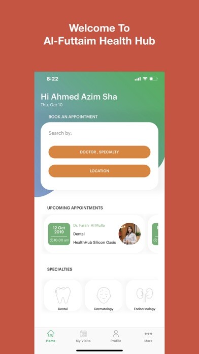 Emulate iPhone app HealthHub by Al-Futtaim using MyAndroid Emulate iPhone app HealthHub by Al-Futtaim using MyAndroid