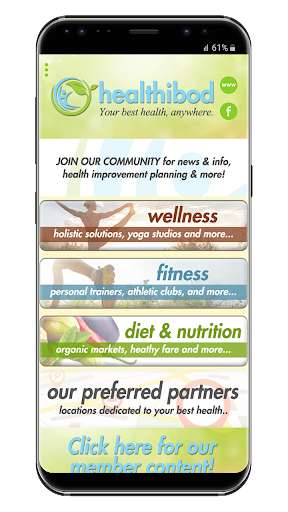 Run android online APK Healthibod from MyAndroid or emulate Healthibod using MyAndroid