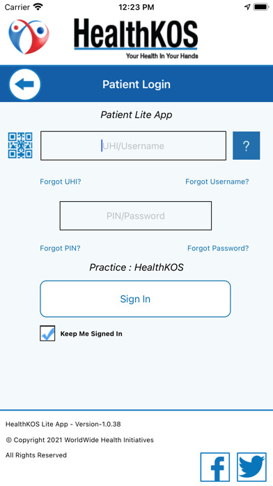 Emulate Android APK HealthKOS