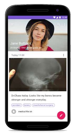 Run android online APK Health Notes from MyAndroid or emulate Health Notes using MyAndroid