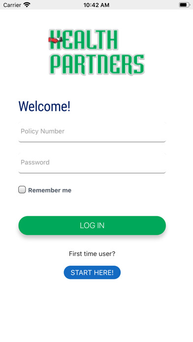 Emulate iPhone app Health Partners Mobile using MyAndroid