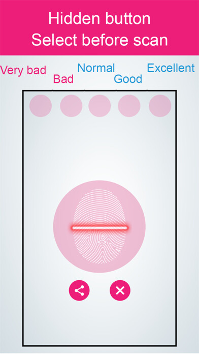 Emulate iPhone app Health Scanner Prank using MyAndroid