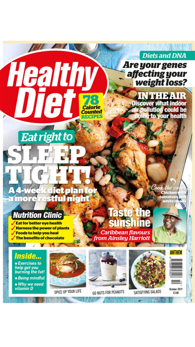 Emulate iPhone app Healthy Diet using MyAndroid