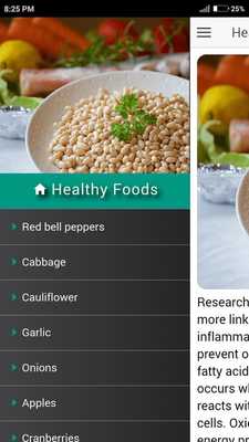 Emulate Android APK Healthy Foods for Kidney Disease