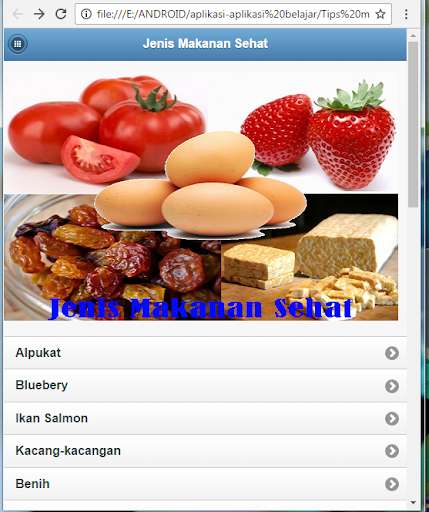 Run android online APK Healthy Foods Type from MyAndroid or emulate Healthy Foods Type using MyAndroid Run android online APK Healthy Foods Type from MyAndroid or emulate Healthy Foods Type using MyAndroid