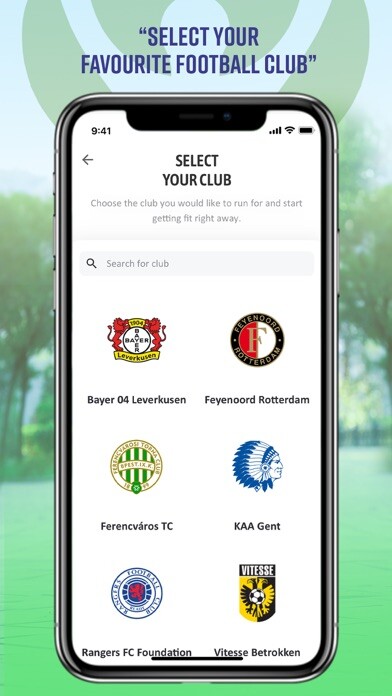Emulate iPhone app Healthy Football League using MyAndroid Emulate iPhone app Healthy Football League using MyAndroid