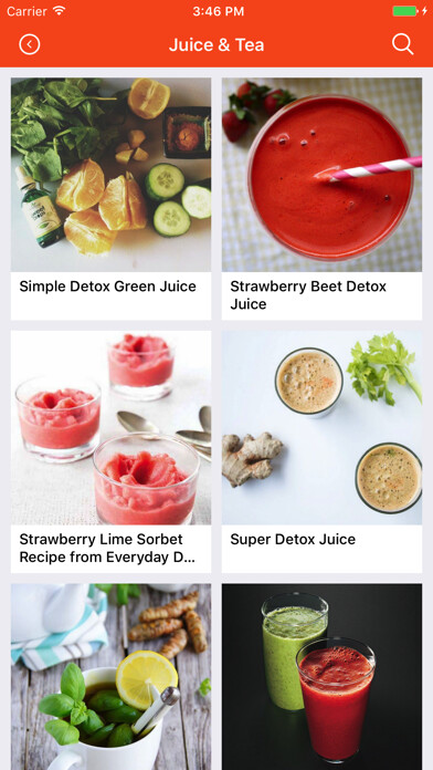 Emulate iPhone app Healthy Fruit Juices, Smoothie Recipes & Cookbook using MyAndroid Emulate iPhone app Healthy Fruit Juices, Smoothie Recipes & Cookbook using MyAndroid