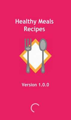 Emulate Android APK Healthy Meals Recipes Emulate Android APK Healthy Meals Recipes