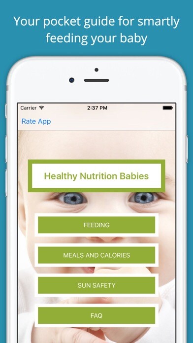 Emulate iPhone app Healthy Nutrition Guide Babies using MyAndroid Emulate iPhone app Healthy Nutrition Guide Babies using MyAndroid