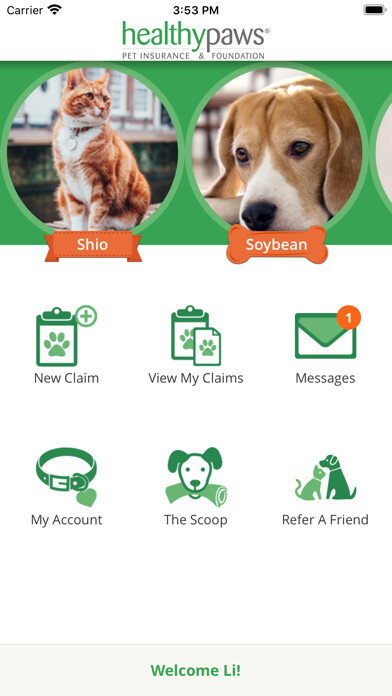 Emulate iPhone app Healthy Paws Pet Insurance App using MyAndroid Emulate iPhone app Healthy Paws Pet Insurance App using MyAndroid