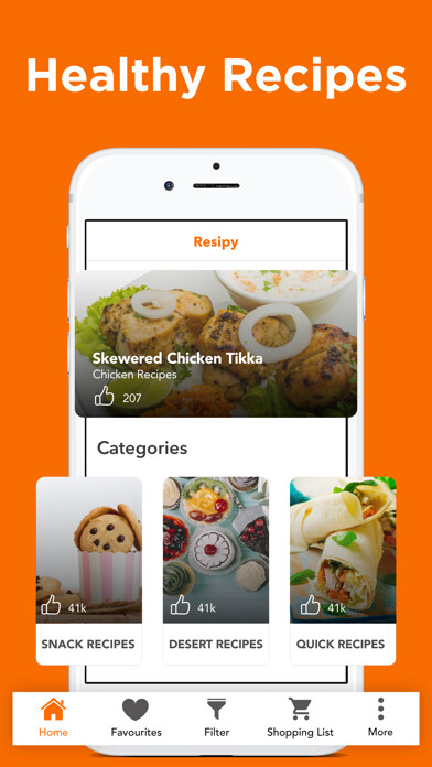 Emulate iPhone app Healthy Recipes & Meal Planner using MyAndroid Emulate iPhone app Healthy Recipes & Meal Planner using MyAndroid