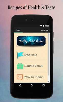 Emulate Android APK Healthy Salad Recipes Guide