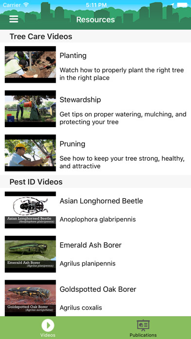 Emulate iPhone app Healthy Trees, Healthy Cities using MyAndroid Emulate iPhone app Healthy Trees, Healthy Cities using MyAndroid