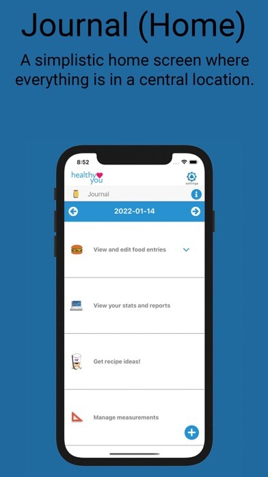 Emulate iPhone app HealthyYouApp using MyAndroid