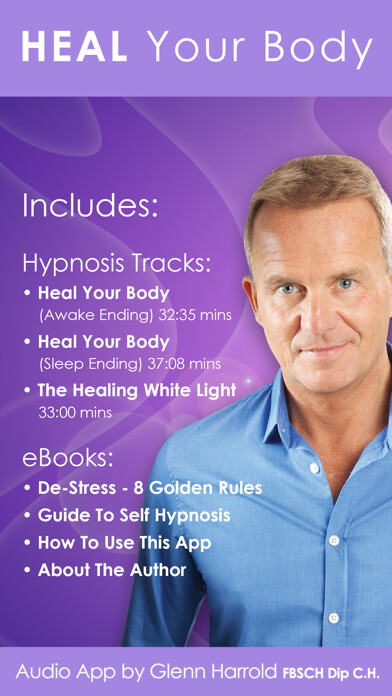 Emulate iPhone app Heal Your Body by Glenn Harrold: Hypnotherapy for Health & Self-Healing using MyAndroid Emulate iPhone app Heal Your Body by Glenn Harrold: Hypnotherapy for Health & Self-Healing using MyAndroid