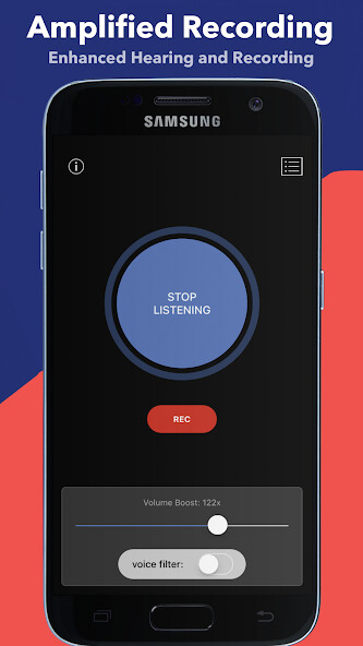 Run android online APK Hear Boost: Boost Microphone Volume  Recording from MyAndroid or emulate Hear Boost: Boost Microphone Volume  Recording using MyAndroid