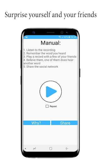 Run android online APK Hearing Illusion from MyAndroid or emulate Hearing Illusion using MyAndroid