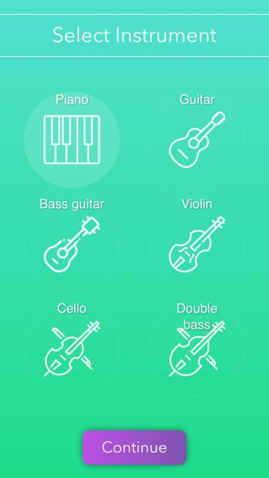 Emulate iPhone app Hearing PRO:ear training.Notes using MyAndroid