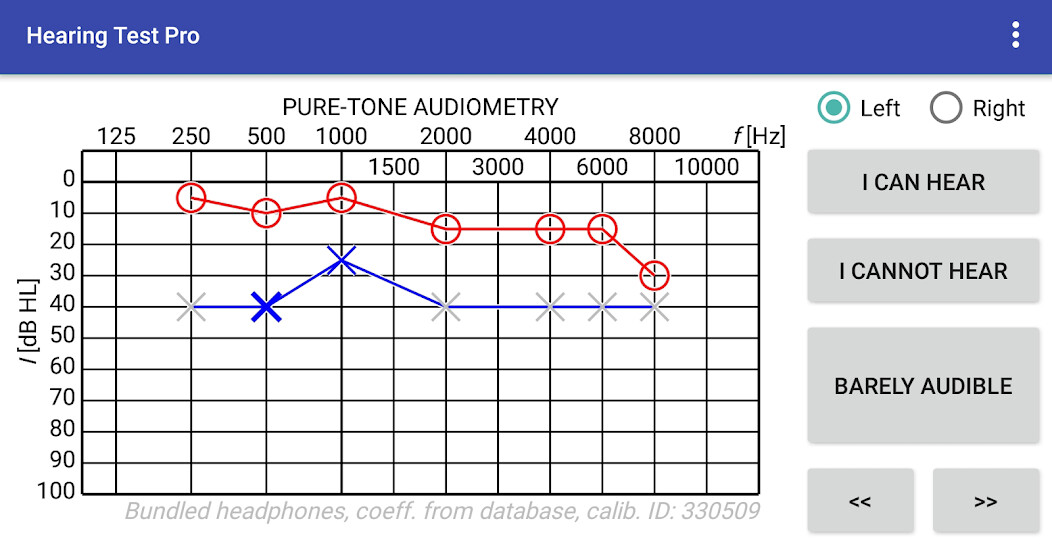 Run android online APK Hearing Test Pro from MyAndroid or emulate Hearing Test Pro using MyAndroid