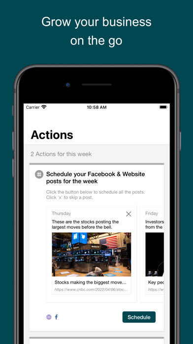 Emulate iPhone app Hearsay Social using MyAndroid