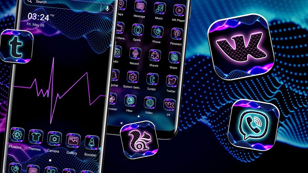 Run android online APK Heartbeat Pulse Launcher Theme from MyAndroid or emulate Heartbeat Pulse Launcher Theme using MyAndroid