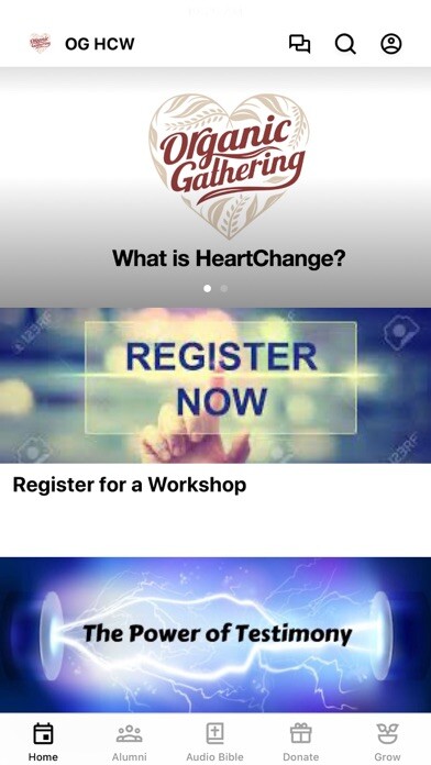 Emulate iPhone app HeartChange (OrganicGathering) using MyAndroid Emulate iPhone app HeartChange (OrganicGathering) using MyAndroid