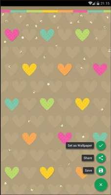 Emulate Android APK Heart Colorful Wallpaper Emulate Android APK Heart Colorful Wallpaper