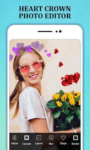 Run android online APK Heart Crown Cute Live Face Maker & Photo Editor HD from MyAndroid or emulate Heart Crown Cute Live Face Maker & Photo Editor HD using MyAndroid
