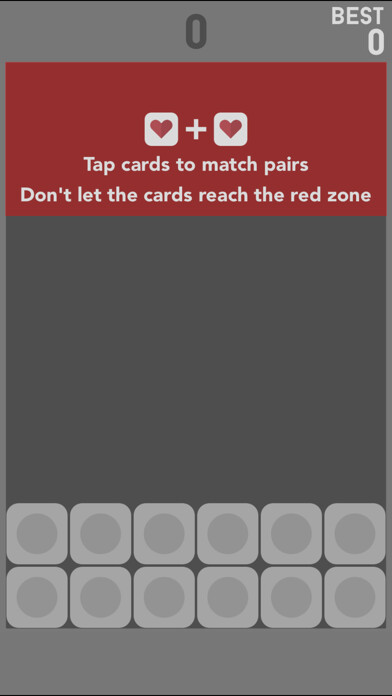 Emulate iPhone app Heart Drop - Match up pairs using MyAndroid