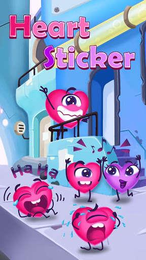 Emulate Android APK Heart Emoji Sticker Emulate Android APK Heart Emoji Sticker